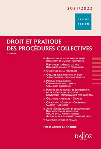 Droit et pratique des procédures collectives 2021/2022 - 11e ed.