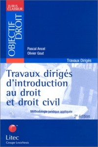 Travaux dirigés d'introduction au droit et droit civil