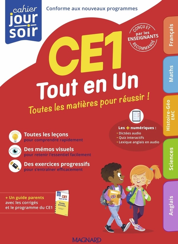 Tout en un CE1: Toutes les matières pour réussir