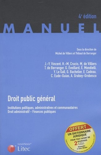 Droit public général : Institutions politiques, administratives et communautaires, Droit administratif, Finances publiques