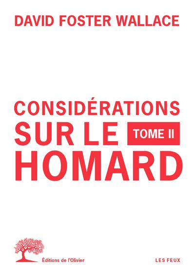 Considerations Sur le Homard - Tome 2