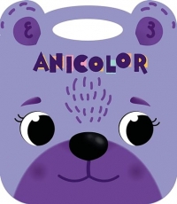 Anicolor - Ourson - coloriage silhouetté - Dès 2 ans