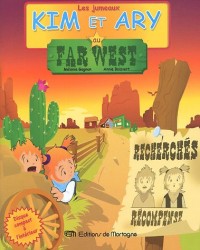 Les jumeaux Kim et Ary, Tome 3 : Au Far West (1CD audio)