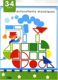 Autocollants Mosaiques 3-4 Ans : La locomotive (périmé)