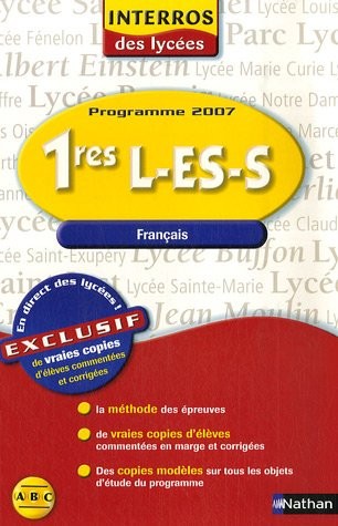 INTERROS LYCEES FRANCAIS 1E L-