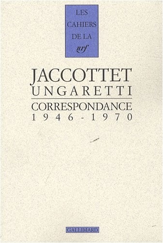 Correspondance: (1946-1970)