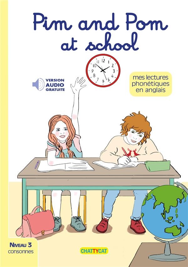 Pim and Pom at school