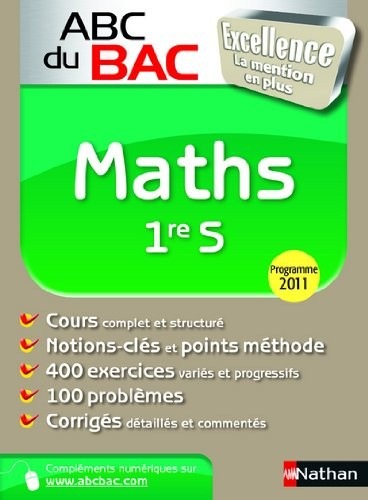 ABC du BAC Excellence Maths 1re S