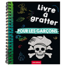 Mini Livre a Gratter - pour les Garcons