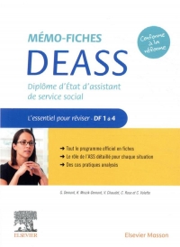 Mémo-Fiches DEASS - Diplôme d'État d'assistant de service social: L'essentiel pour réviser - DF1 à 4