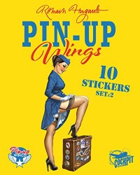 Pin-Up Wings - Pochette de stickers Pin-Up