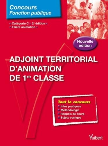 Adjoint territorial d'animation de 1re classe : Catégorie C