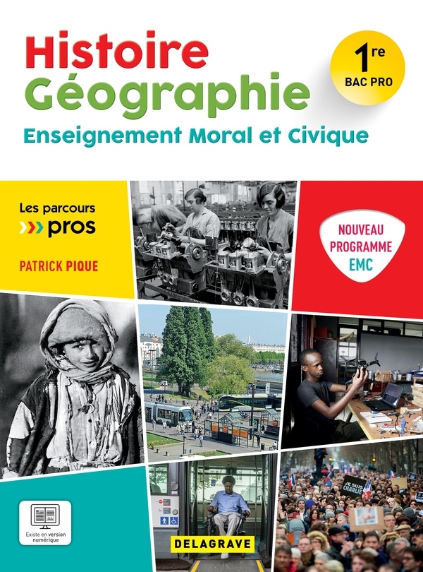 Histoire Géographie EMC 1re Bac Pro