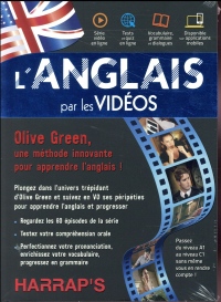 Harrap's l'anglais par les vidéos Olive GREEN