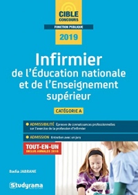 Infirmier de l'Education natioanle et de l'enseignement supérieur : Catégorie A, tout-en-un inclus annales 2018