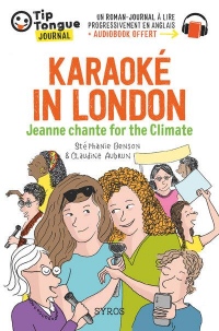 Karaoké in London - Jeanne chante for the Climate