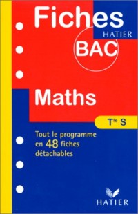 Fiches Bac mathématiques, terminale S