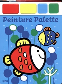 Mon bloc magique: Peinture palette - les poissons - Dès 3 ans