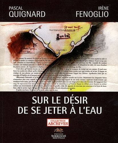 Sur le désir de se jeter à l'eau