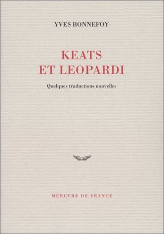 Keats et Leopardi