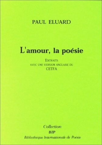L'Amour, la poésie [9782909159119]