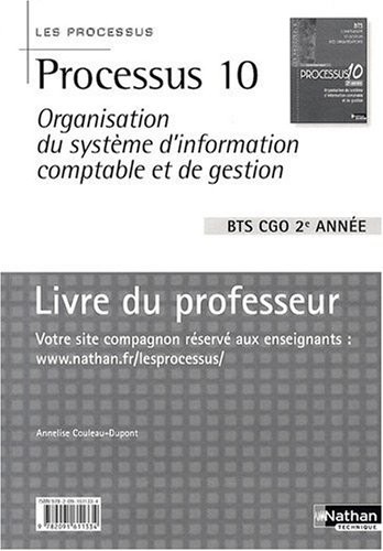 Processus 10 - BTS 2e année