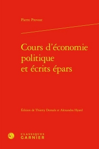 Cours d'économie politique et écrits épars