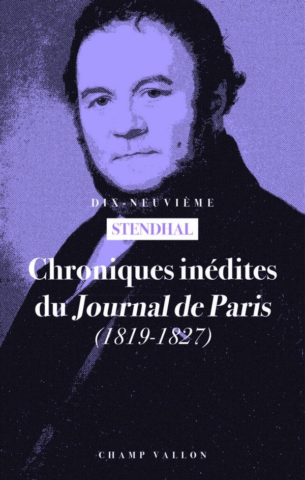 Chroniques inédites du Journal de Paris - 1819-1827