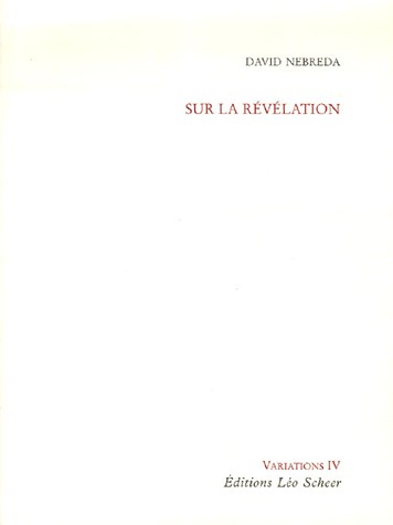 Sur la révélation