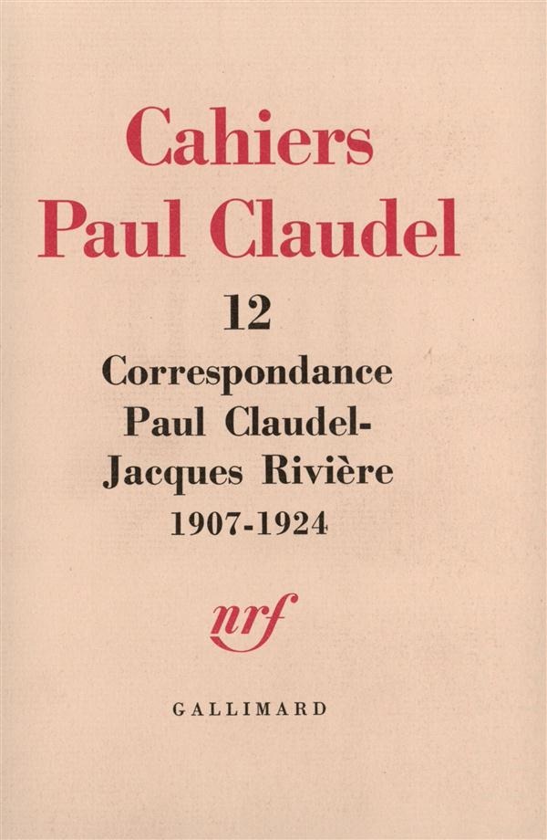 Correspondance: (1907-1924)