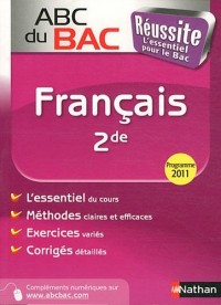 ABC du BAC Réussite Français 2de