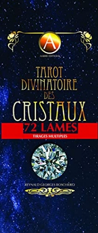 Tarot divinatoire des cristaux 72 lames - Coffret
