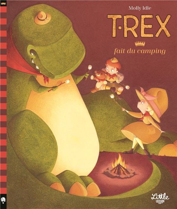 T-Rex fait du camping