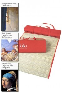 La Chambre + La Princesse de Mantoue + La Jeune fille à la perle = 1 natte de plage Folio offerte