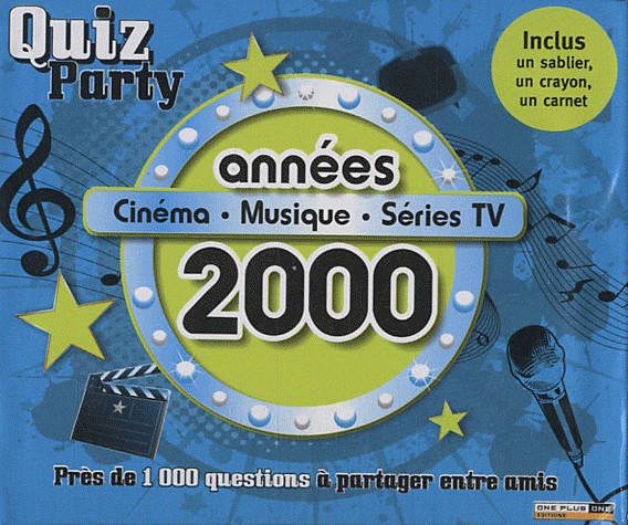 Coffret Quiz party : Années 2000 : Cinéma - musique - séries TV
