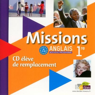 Missions 1re • CD audio élève de remplacement