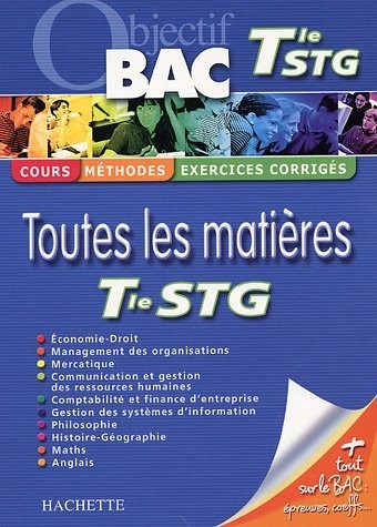 Toutes les mantières Tle STG