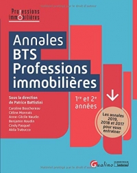 Annales BTS professions immobilières : 1re et 2e années