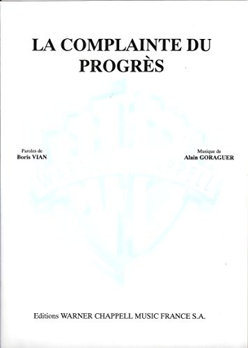 La complainte du progres - piano chant