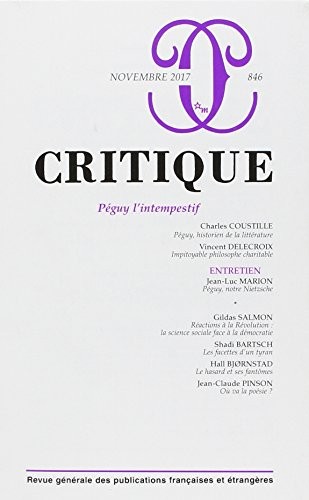 CRITIQUE 846