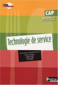 Technologie de service - CAP Restaurant
