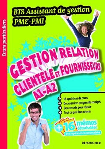 Gestion relation clientèle et fournisseurs A1-A2