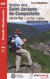 Sentier vers Saint-Jacques-de-Compostelle via Le Puy-Figeac