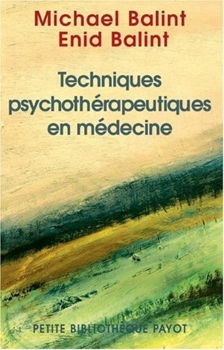 Techniques psychothérapeutiques en médecine