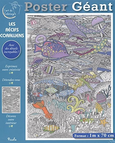 Les récifs coralliens : Poster géant