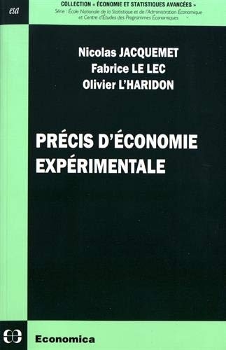 Precis d'Économie Experimentale