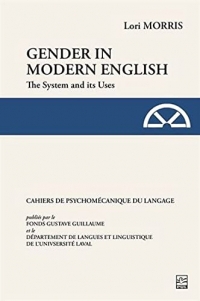 Gender in modern english. the system and its uses