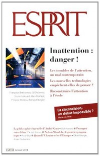 Esprit, N° 401, Janvier 2014 : Inattention : danger !