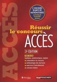 Réussir le concours ACCÈS - Nouveau concours