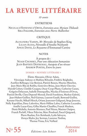La revue littéraire n 55